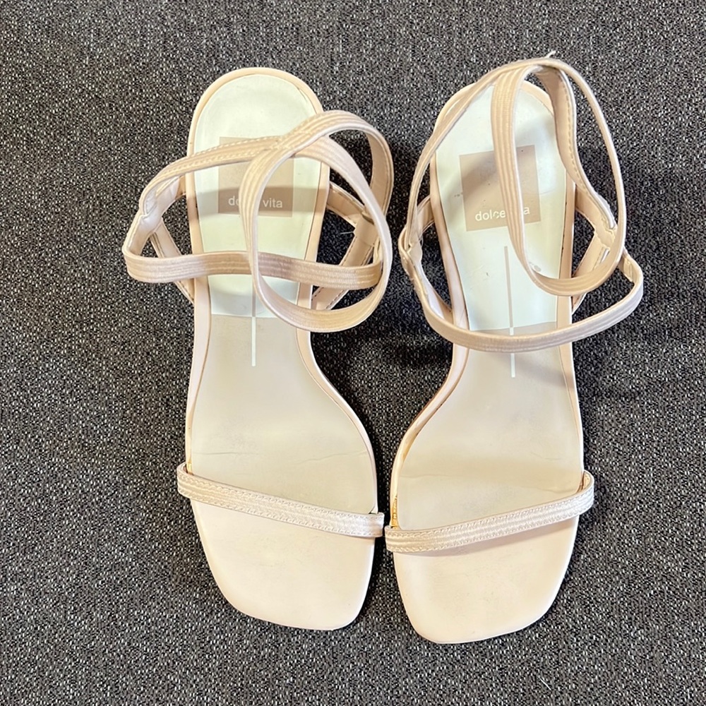 Dolce Vita strapy heeled sandal.